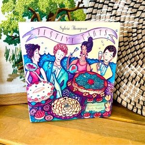 Vintage 1990s Festive Tarts Hardcover Illustrated Cookbook